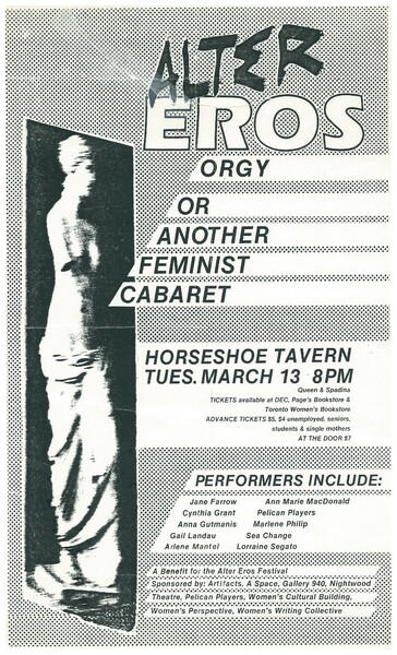 Alter Eros Orgy or Another Feminist Cabaret