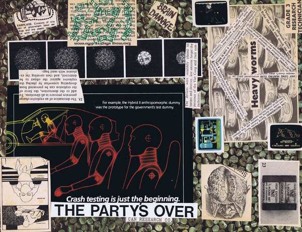 The Party&#039;s Over - collage mailout master