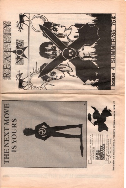 Reality Now, Issue 4, Summer 1985