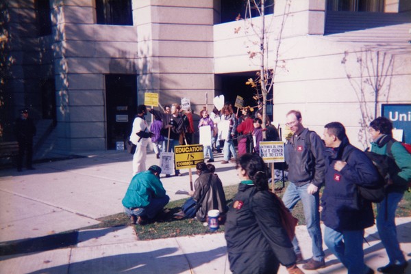 Picketing at U of T