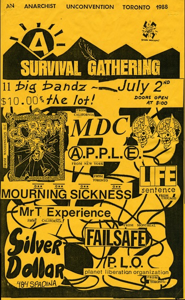 1988 Anarchist Unconvention - Silver Dollar concert