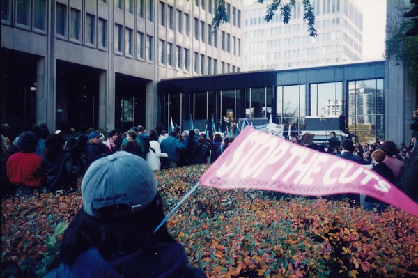 Picketing at 894 Bay Street