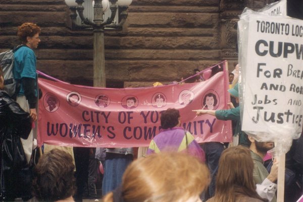 Women&#039;s March Against Poverty - CUPW and City of York