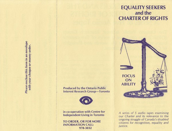Equality Seekers and the New Charter of Rights