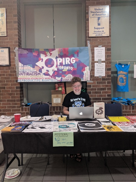 OPIRG Information Table