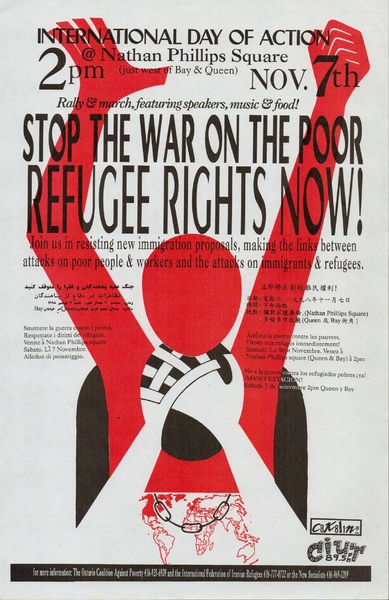 Stop the War on the Poor, Refugee Rights Now!