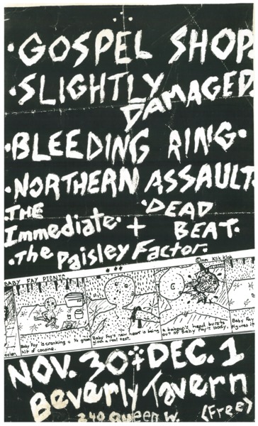 Punk/hardcore shows poster