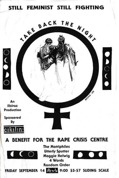 Take Back the Night: A Benefit for the Rape Crisis Centre