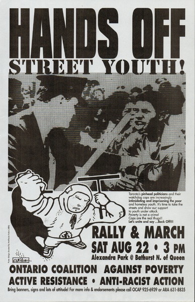 Hands Off Street Youth!